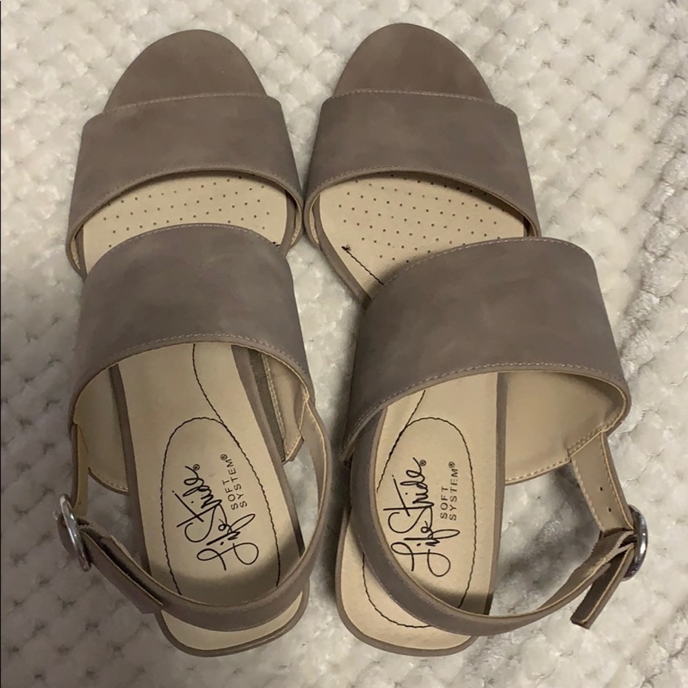 Grey 1inch Heels